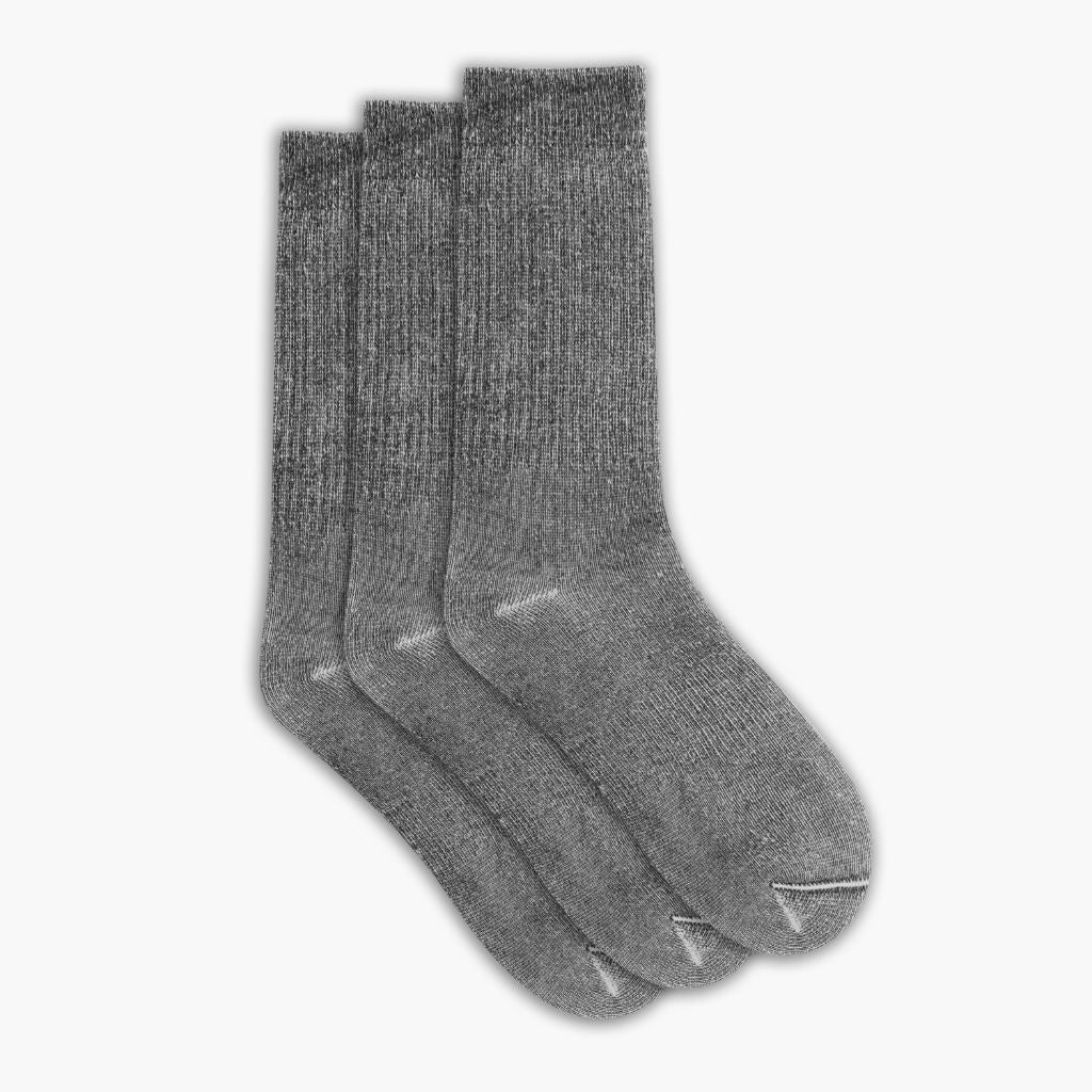 Women's Wool Cabin Sock | Black 3-Pack