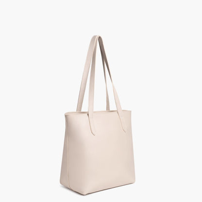 Everyday Tote | Beige (M) (Zipper)