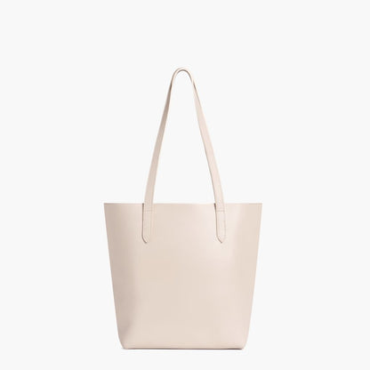 Everyday Tote | Beige (M) (Zipper)